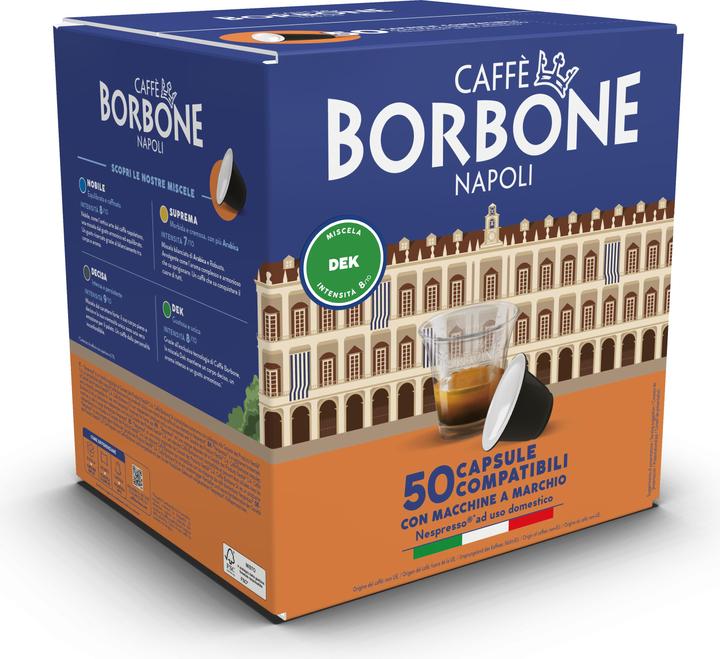 Actual product image Caffè Borbone Napoli (NESPRESSO Vertuo)