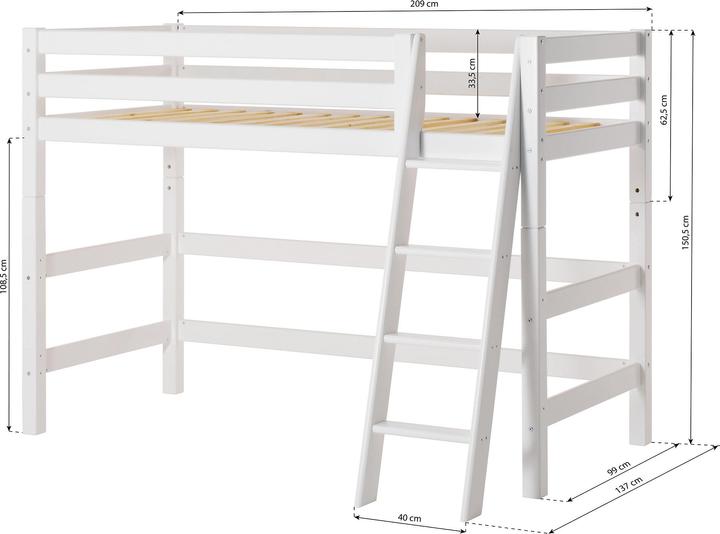 Produktbild Hoppekids Eco Luxury (90 x 200 cm)