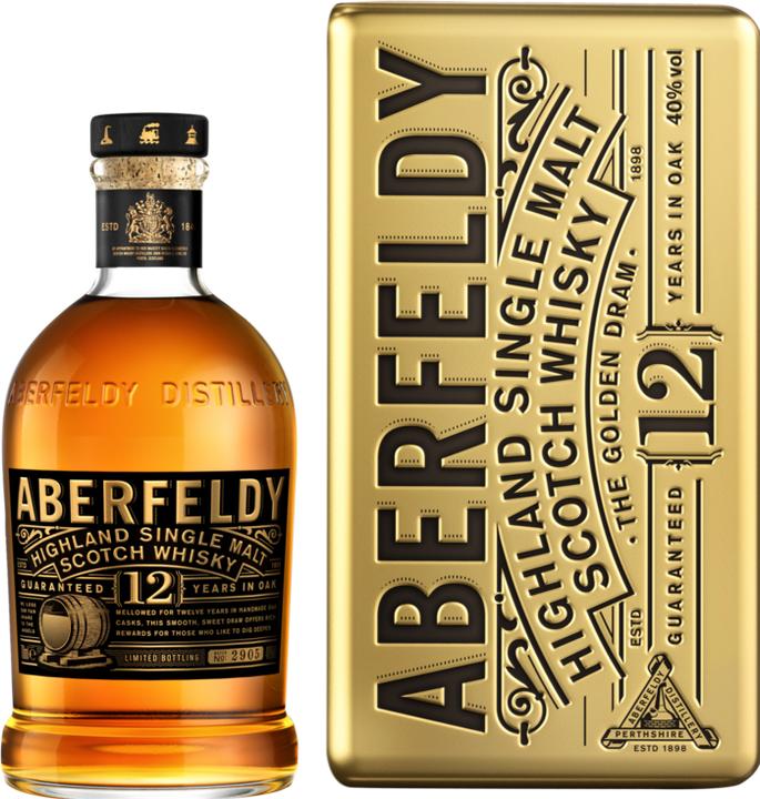 Actual product image Aberfeldy The Golden Dram (Single Malt, 1 x 70 cl)