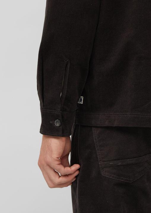 Image du produit S.Oliver Hemd Regular Fit: Feincord-Overshirt mit Brusttaschen und Label-Detail (M)