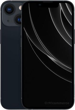 Re!commerce iPhone 13 (128 GB, Midnight, Black, 6.10", 12 Mpx, SIM + eSIM, B / Very good)