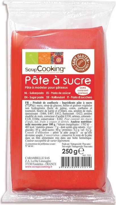 Image du produit ScrapCooking pâte de sucre (1 x)