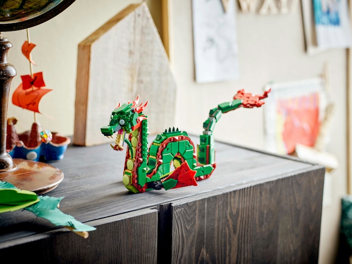 Produktbild LEGO Grüner Drache (31161, LEGO Creator Expert)