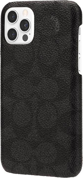 Actual product image Coach Case for iPhone 12 Pro textured grained (Apple iPhone 12 Pro)