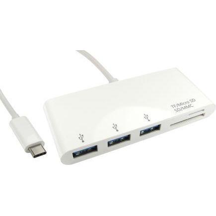 Rs Pro USB 3.0 USB-Hub, 3 USB Ports, USB C, USB (USB-C, 3 Ports), Dockingstation + USB Hub