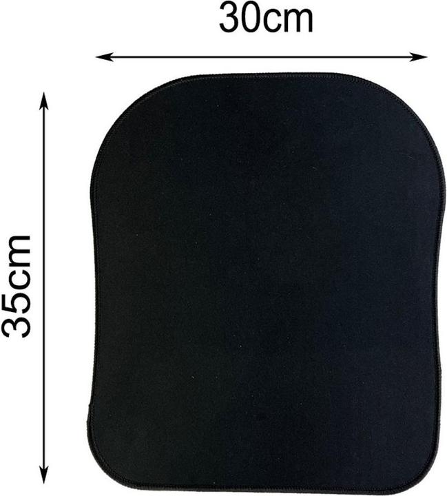 Produktbild König Design Gleitbrett Gleiter für Thermomix TM6 TM5 Gleitpad Zubehör Tropfmatte Schwarz Neu