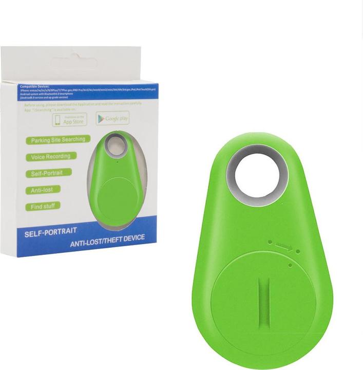 Produktbild NoName Gps Bluetooth Anti-Verlust Schlüsselanhänger-Locator Grün