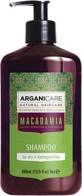 Produktbild Arganicare ARGANICARE Macadamia Shampoo szampon z olejem macadamia do włosów suchych i zniszczonych 100ml (100 ml, Flüssiges Shampoo)