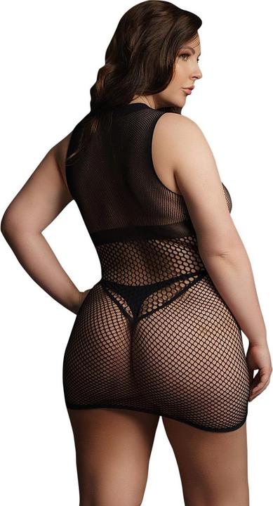 Image du produit Le Désir Duo Net Open Cup Mini Dress - OSX (Taille unique)