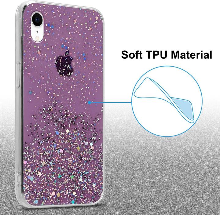 Immagine prodotto Cadorabo Copertura in TPU scintillante (Apple iPhone XR)