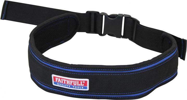 Actual product image Faithfull Light Padded Waist Belt 2100d Nylon (One size)