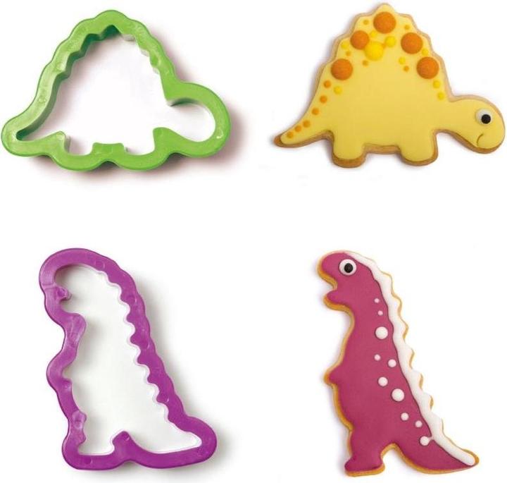 Actual product image Decora Cookie cutter - Dinosaur 2 (2pcs.)