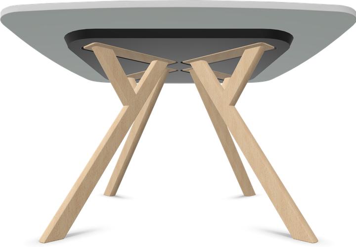 Image du produit Dietiker Felber T14 Table de réunion Square (1200 x 1200 x 720 mm)