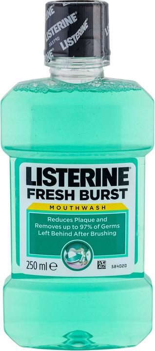 Actual product image Listerine Mouthwash Fresh Burst (250 ml, Mouthwash)