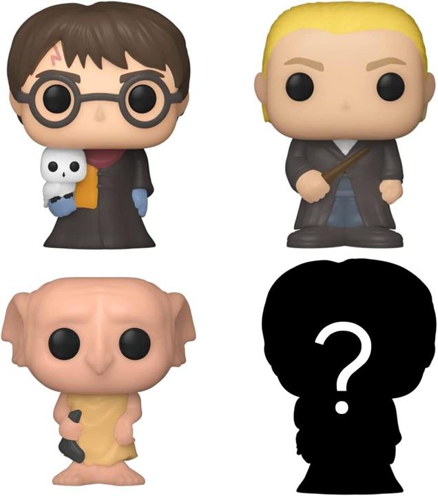 Actual product image Funko Harry Potter 4 Pack Bitty