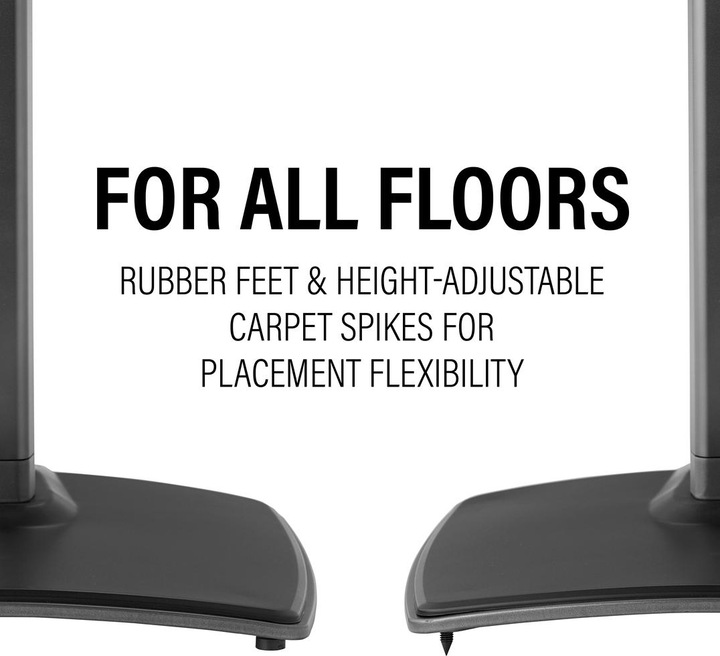 Actual product image Sanus WSSE3A2-B2 (1 pair, Stand, Height-adjustable)