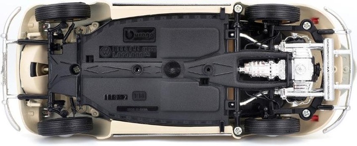 Produktbild Bburago 18-12029 1:18 VOLKSWAGEN KAFERT-BEETLE BLUE (4)