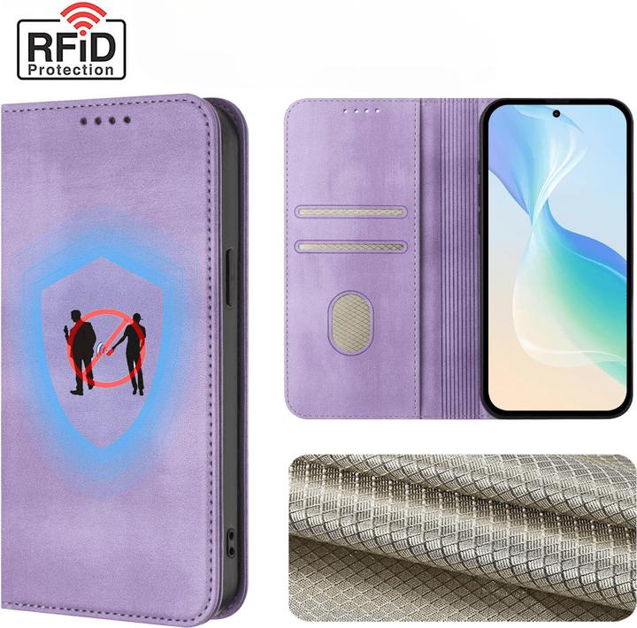 Produktbild Cover-Discount Xiaomi Redmi Note 15 Pro+ / Poco M8 Pro - Vintage Flip Case (Xiaomi Redmi Note 15 Pro)