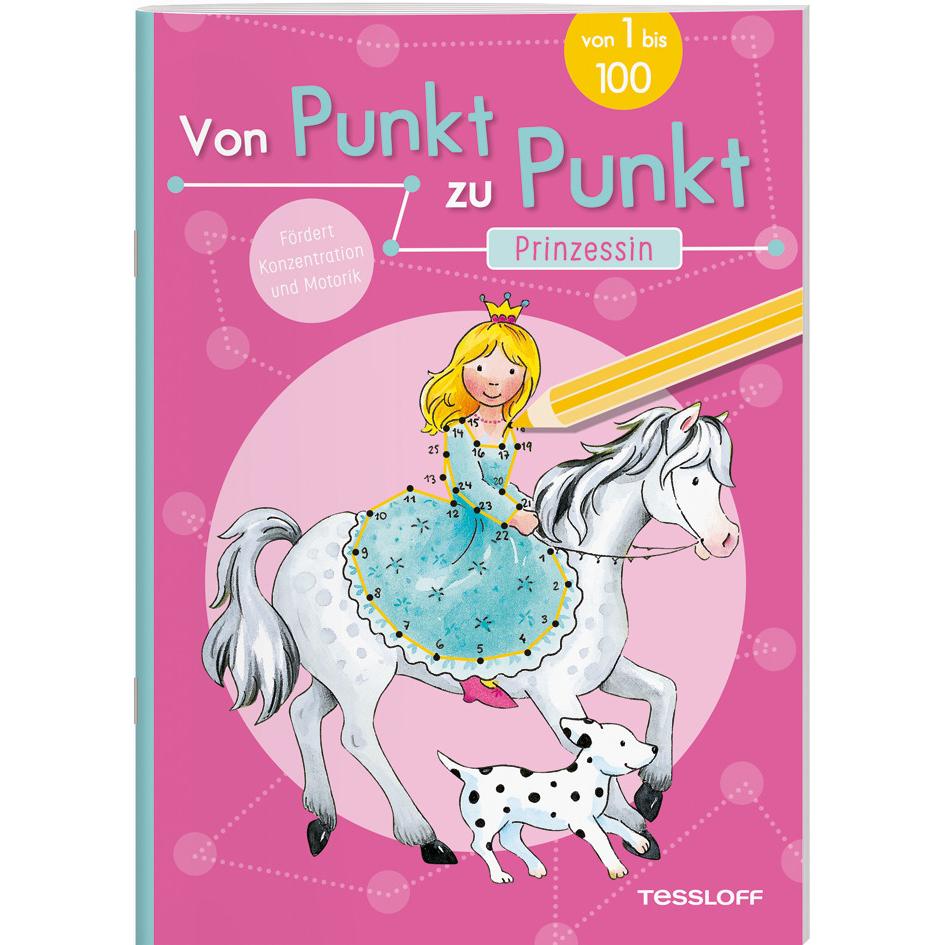 Von Punkt zu Punkt. Prinzessin, Kinderbücher von Corina Beurenmeister