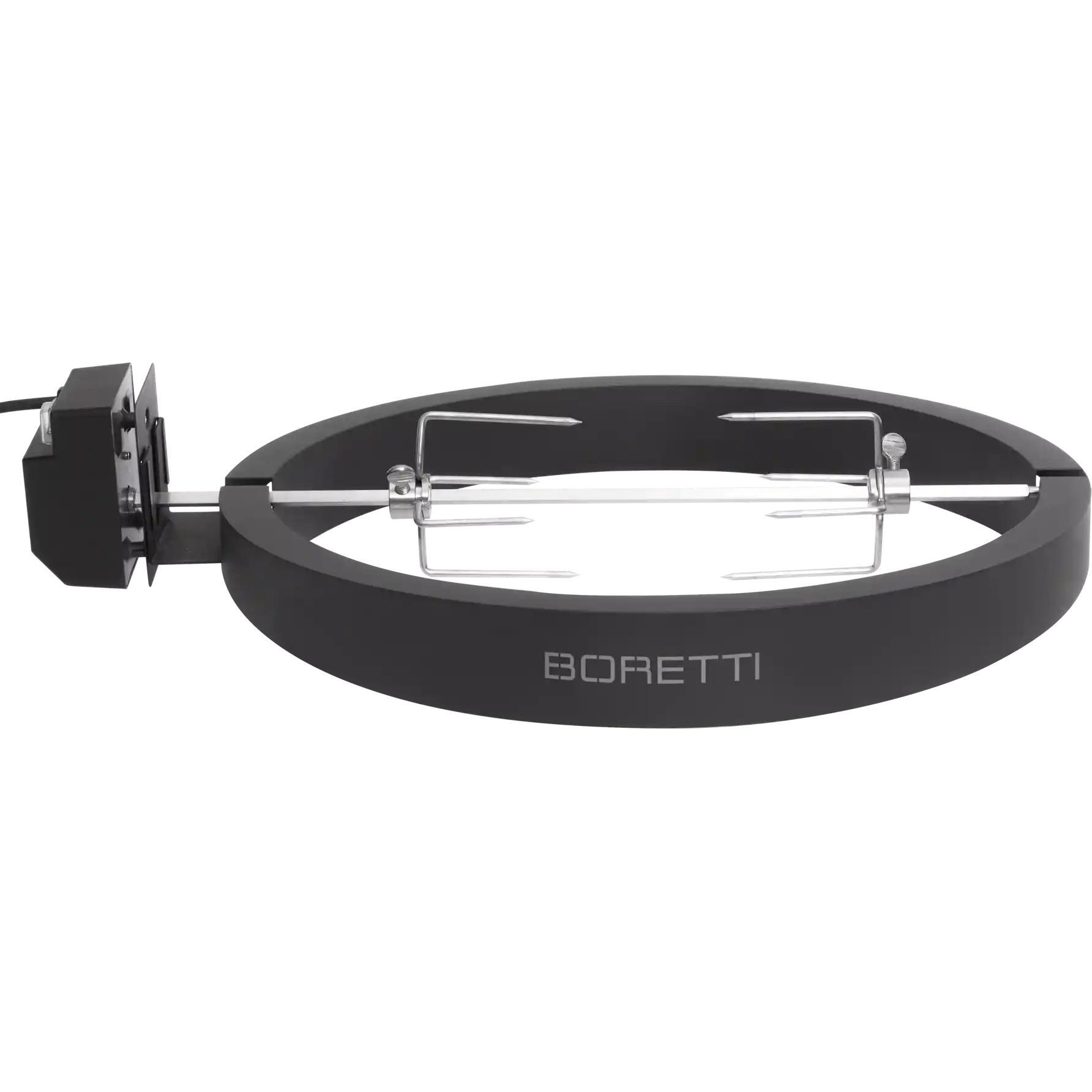 Boretti, Posateria BBQ, - BBQ Turn Spit - Rottiserie - Ceramica Kamado - gross - Elektrisch (Bba100)