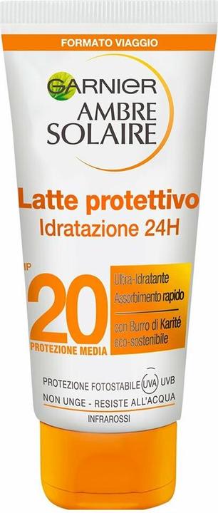 Garnier Ambre Solaire Mini Sun Milk Spf20 50ml (Sonnenmilch, SPF 20, 50 ml)
