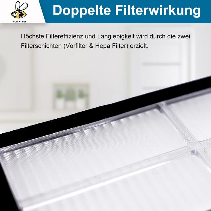 Image du produit Flickbee Kit de pièces de rechange pour le robot aspirateur Dreame D10s Plus