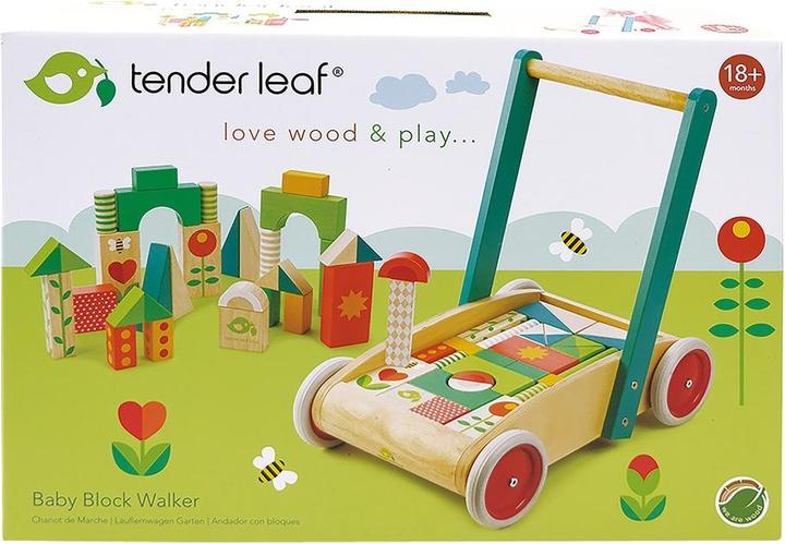 Image du produit Tender Leaf Toys Marcheur pour bébés avec des blocs