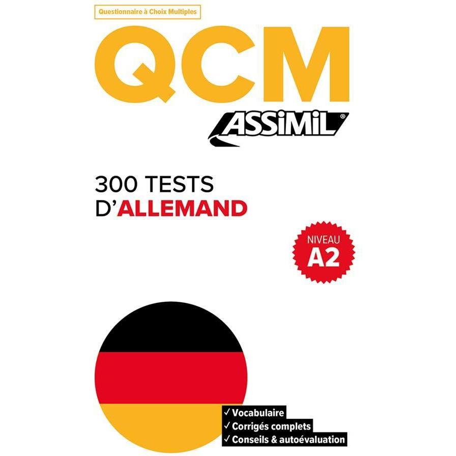 300 tests d'allemand, niveau A2 : QCM, Schulbücher von Schödel Amirkhosrovi Bettina
