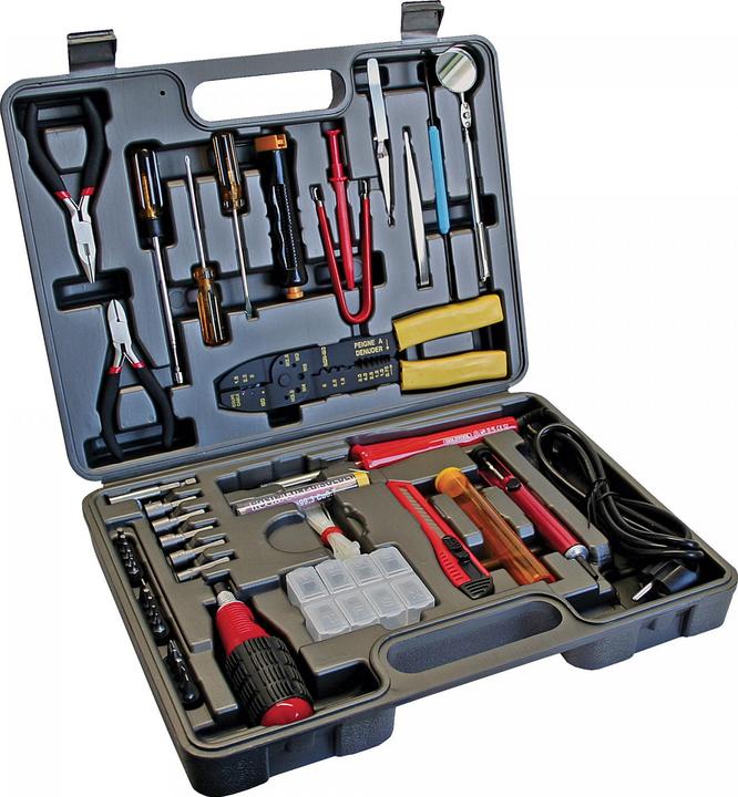 Productafbeelding InLine Gereedschapsset voor computers en elektronica, 61 stuks