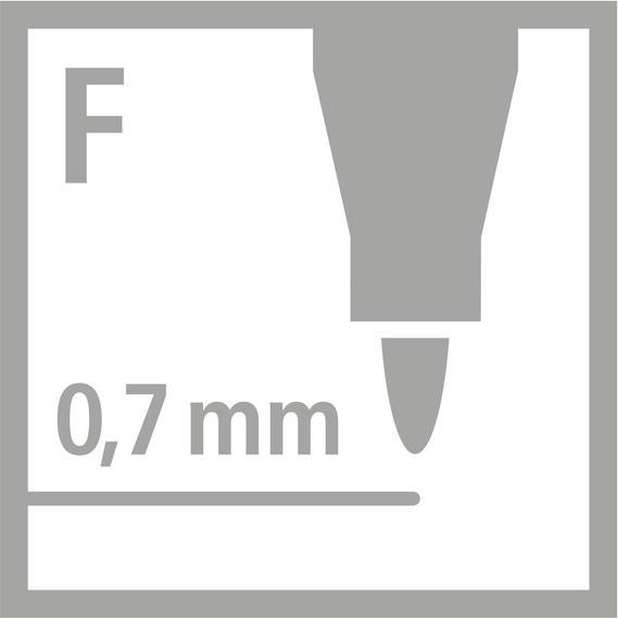 Image du produit STABILO OHPen universel (Bleu, 0.70 mm, 1 x)