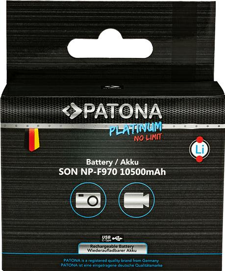 Produktbild Patona Platinum USB-C Sony NP-F970 (Kamera Akku)