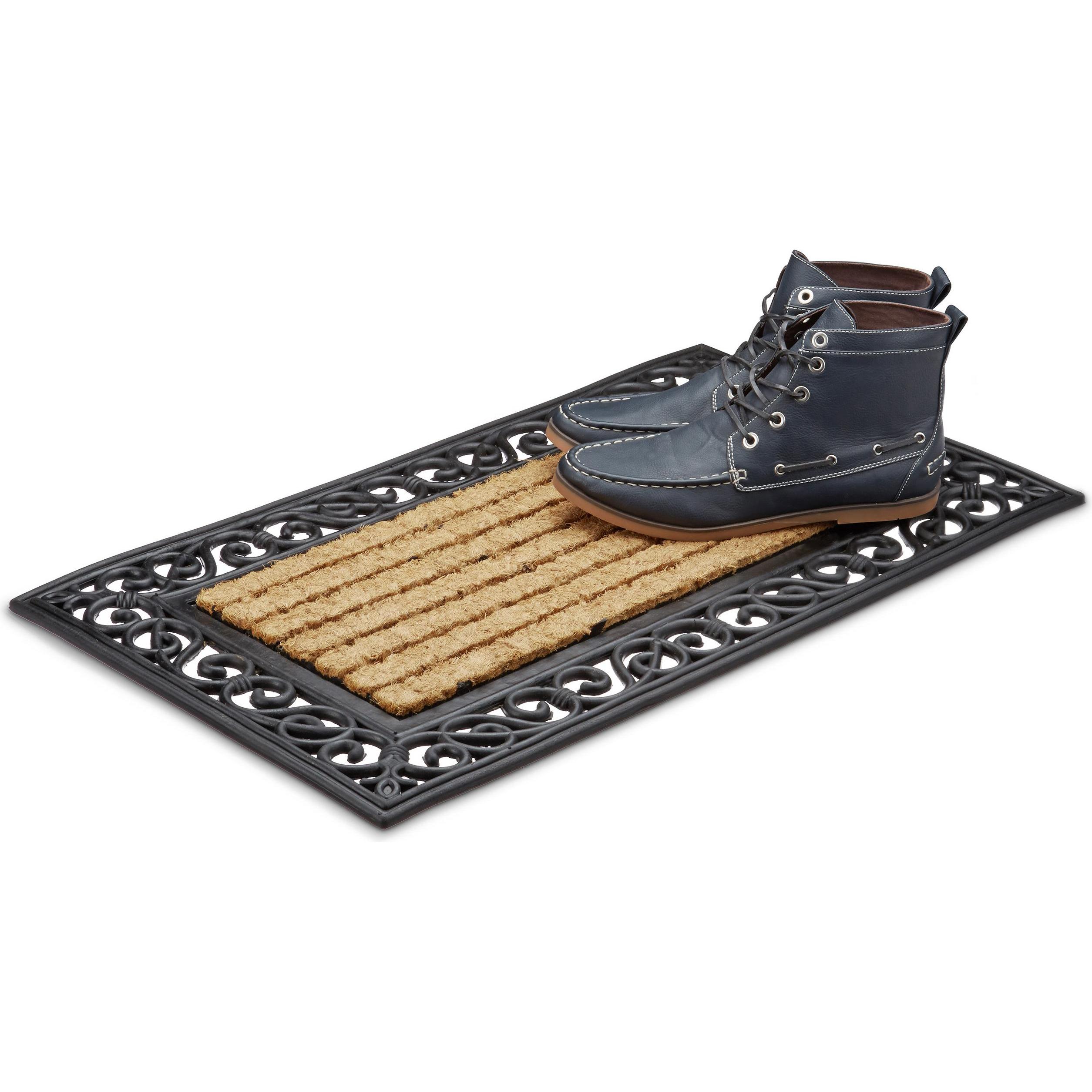 Thumbnail - Relaxdays, Fussmatte, Fussmatte Kokos (75 x 45 x 2 cm)