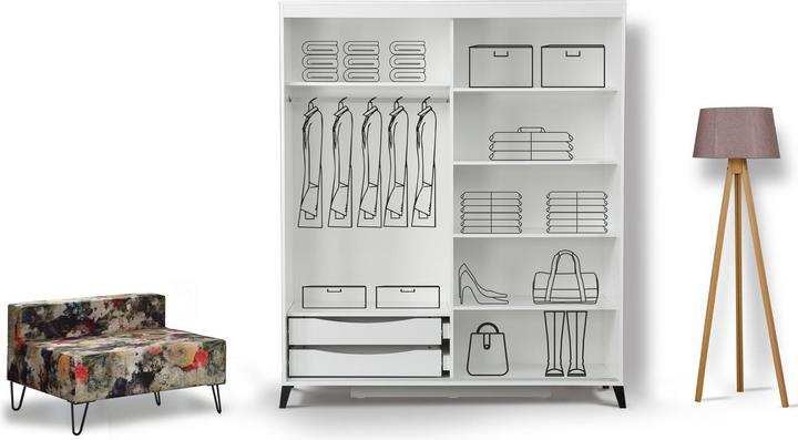 Produktbild Hanah Home Mathias (170 x 60 x 216 cm)