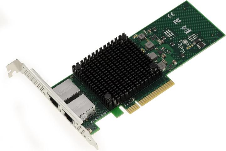 Produktbild Kalea-informatique PC Card and Server PCIe 30 x8 Dual Ethernet RJ45 10G 5G 25G 1G 2 Ports with Intel X710T2 Chipset (PCI-E x8)