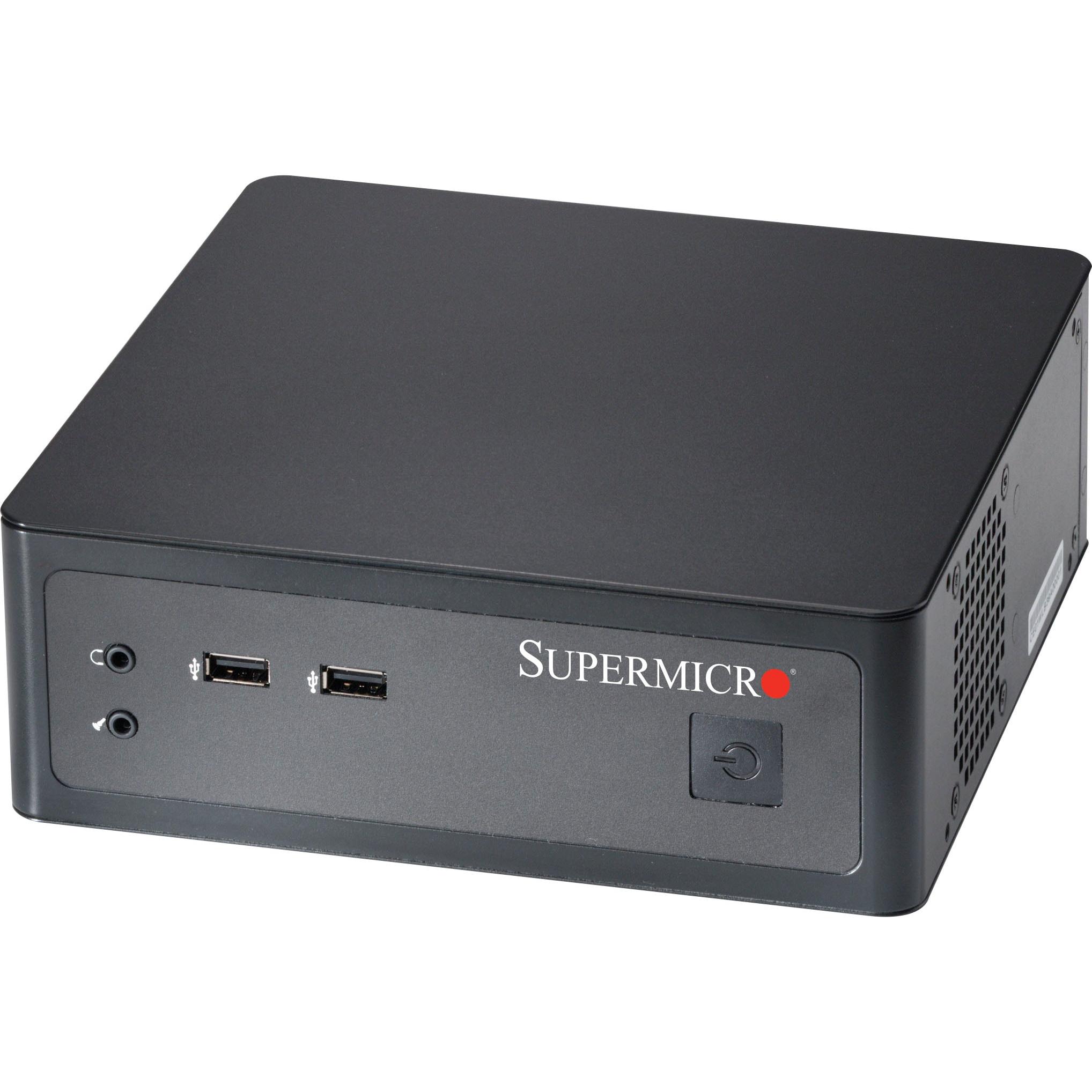 Supermicro SuperChasis 101i (Mini-ITX), Case PC, Nero