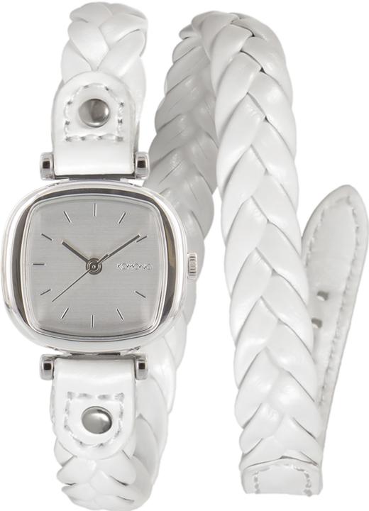 Produktbild Komono The Moneypenny Woven White (Analoguhr, 22 mm)