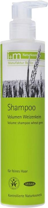 Actual product image i+m Naturkosmetik Volume Shampoo Wheat Germ (250 ml, Liquid shampoo)