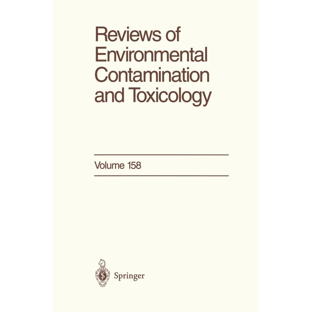 Reviews of Environmental Contamination and Toxicology, Fachbücher von George W. Ware