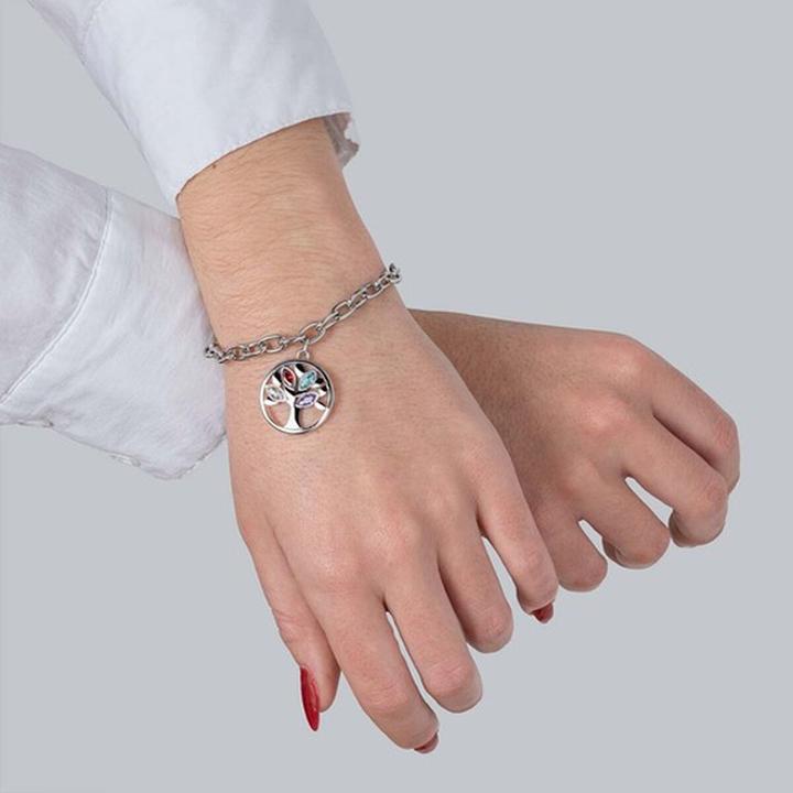 Produktbild Lotus ARMBAND BAUM DES LEBENS LOTUS-STIL LS2192-2/1 STAHL, DAMEN (20 cm, MAT BIJOU)