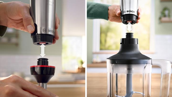 Produktbild Bosch Hausgeräte Series 6, Hand blender, ErgoMaster, 1000 W, Stainless steel, MSM6M652