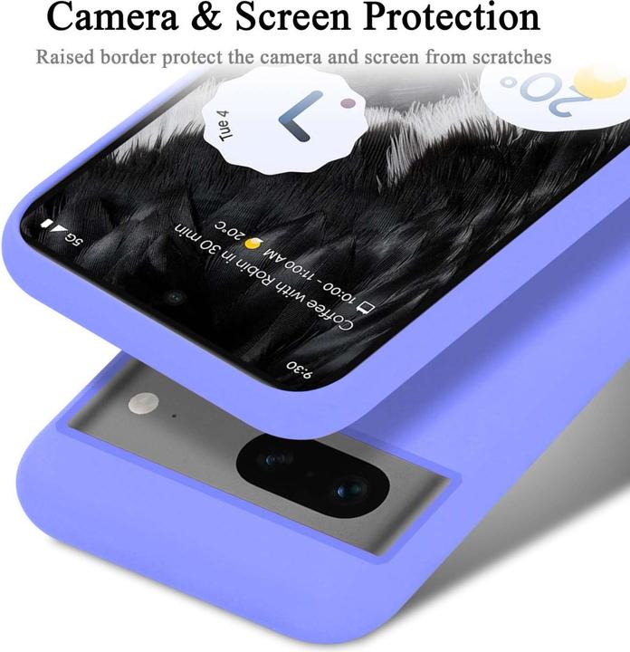 Image du produit Cadorabo Coque pour Google PIXEL 7 TPU Liquid Silicone Case (Google Pixel 7)
