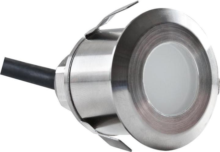 Actual product image EVN P67061099 stainless steel LED recessed light point IP67 RGB (IP67)