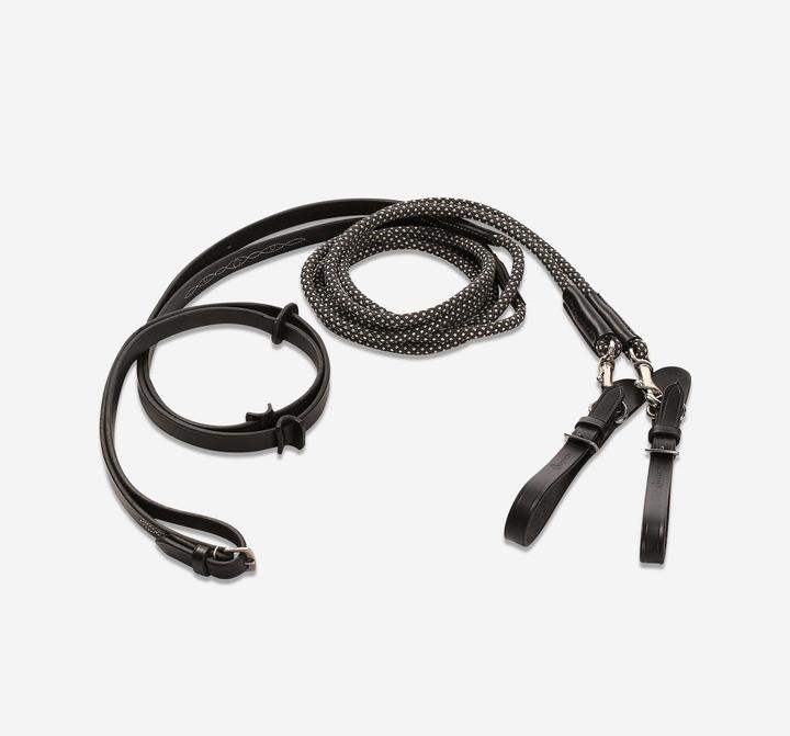 Produktbild Fouganza Schlaufzügel Leder Pferd