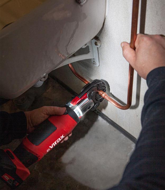 Actual product image Virax L2X Mutternzange + TH 16-20-26 +2 Akkus