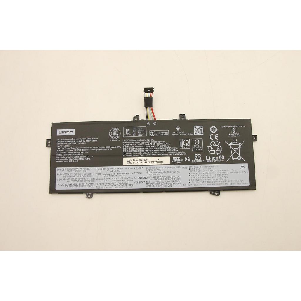 Lenovo battery SD/A L19D4PF5 7.72V, 50Wh, 4cell (4 Zellen), Notebook Akku