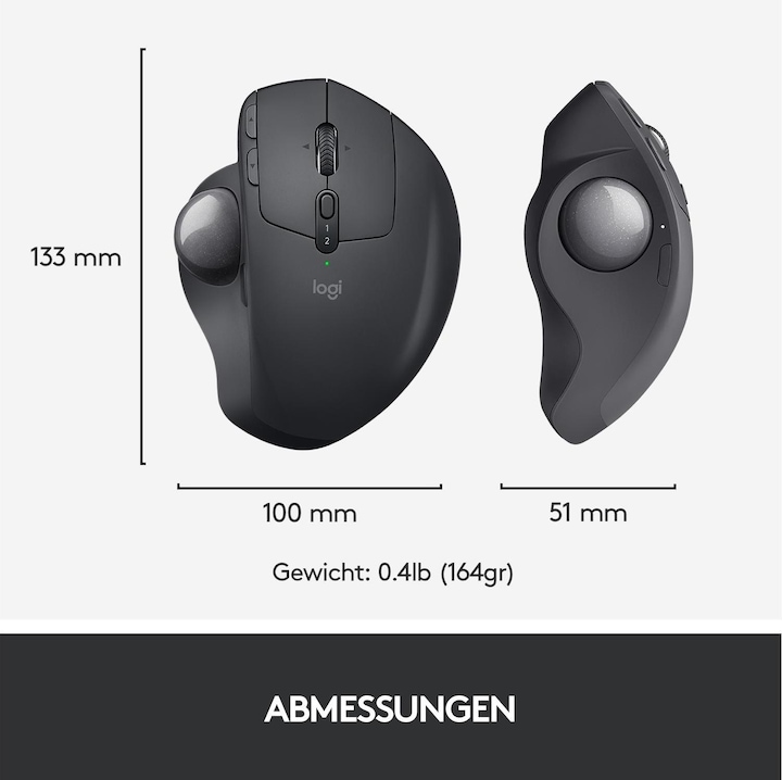 Actual product image Logitech MX Ergo (Wireless)