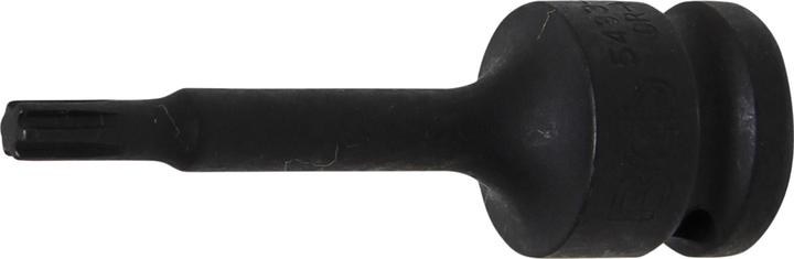 Actual product image BGS Impact Bit Socket | 12.5 mm (1/2") Drive | Spline (for RIBE) M6 (Inner square)
