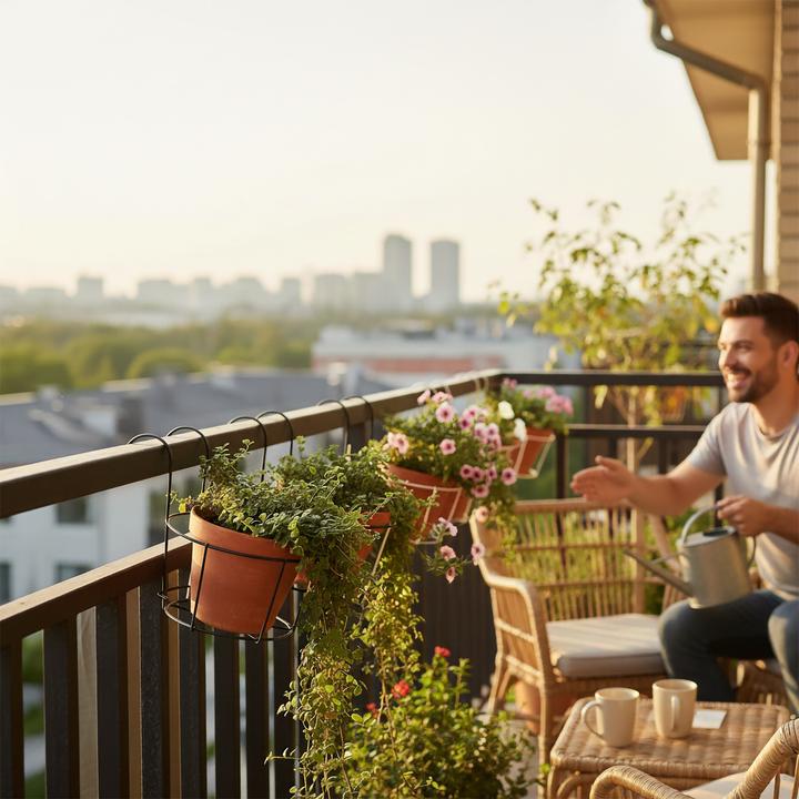 Productafbeelding Relaxdays 6x Hängeblumentopf (20 cm)