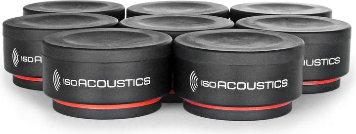 Isoacoustics ISO-PUCK MINI studio monitor isolatie (8 stuks)