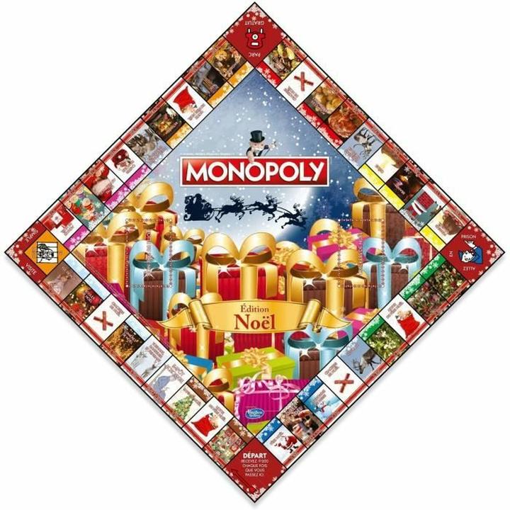 Productafbeelding Monopoly Tischspiel Édition Noel (FR) (Frans, 2 - 4 Spelers)